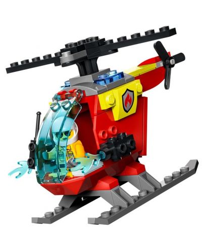 Constructor  Lego City - Elicopter de stingere a incendiilor (60318) - 2