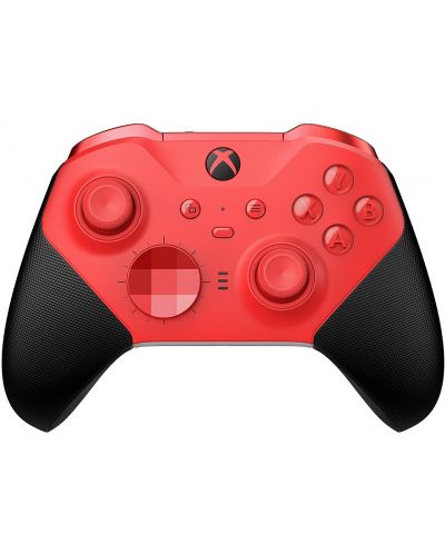 Controller Microsoft - Xbox Elite Wireless Controller, Series 2 Core, roșu - 1