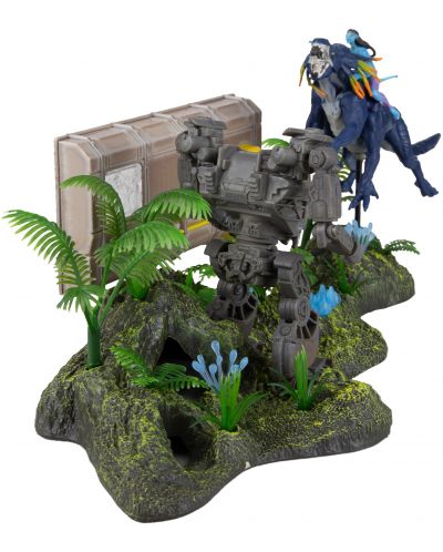 Set figurine de acțiune McFarlane Movies: Avatar - Shack Site Battle - 4