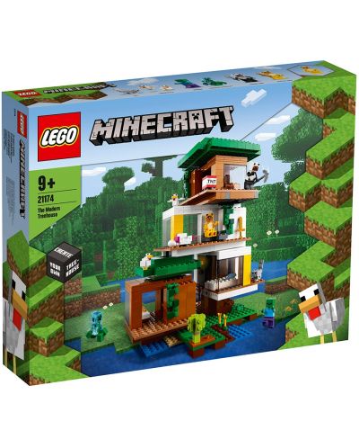 Theory of relativity shake Yeah Set de construit Lego Minecraft - Casa moderna din lemn (21174) | Ozone.ro