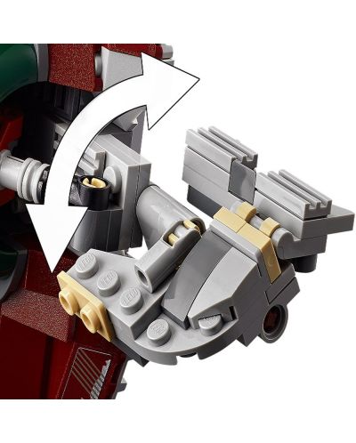 Constructor Lego Star Wars - Boba Fett’s Starship (75312) - 8
