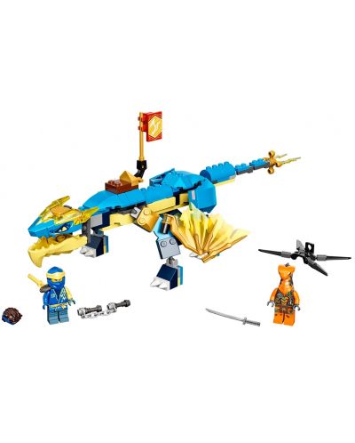 Contructor Lego Ninjago - Dragonul EVO de Tunet al lui Jay  (71760) - 2