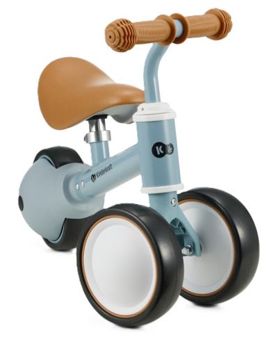 Bicicleta de echilibru  KinderKraft - Cutie, albastru deschis - 6