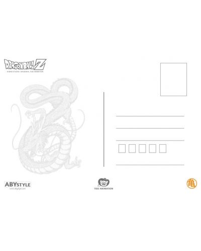 Set de cărți poștale Jocuri ABYstyle: Dragon Ball Z - Set 1, 5 buc. - 7