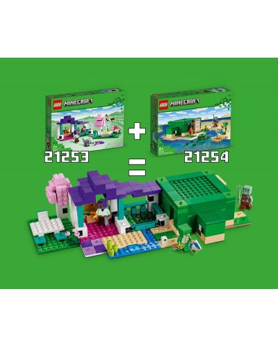 Constructor LEGO Minecraft - Adapost de animale (21253) - 7