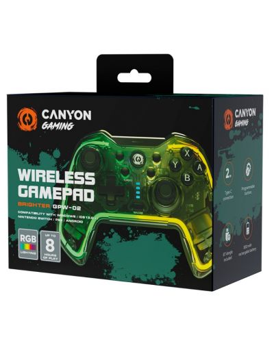 Controller Canyon - GPW-02, wireless, transparent - 2