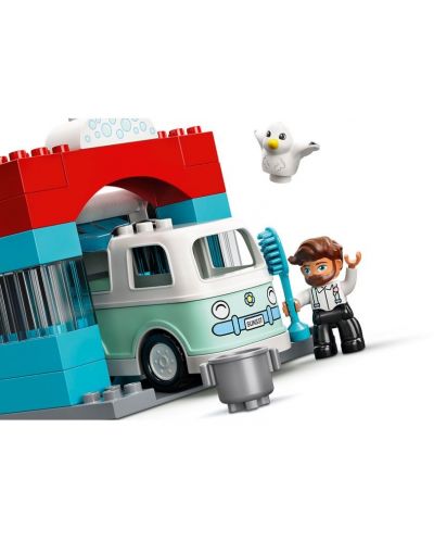 Set de construit Lego Duplo Town - Parcare si spalatorie auto (10948) - 8