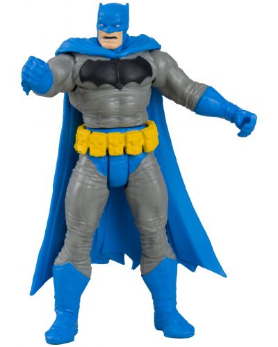 McFarlane DC Comics: Batman - Batman (Albastru) & Mutant Leader (Dark Knight Returns #1) set de figurine de acțiune, 8 cm - 6