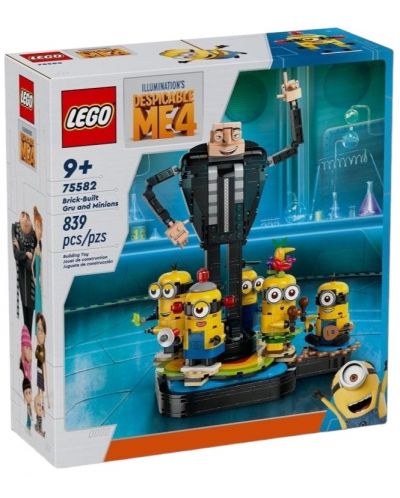 Constructor LEGO Minions - Gru și Minionii (75582)  - 1