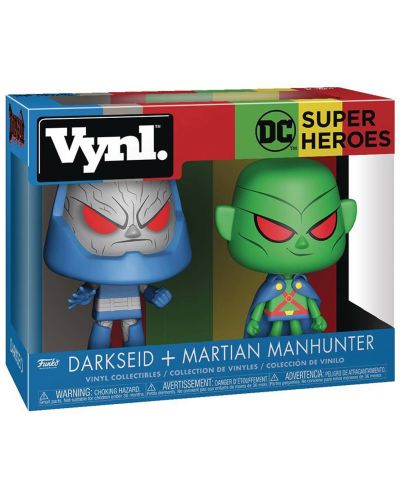 Set figurine Funko Vynl: DC Super Heroes - Darkseid + Martian Manhunter - 2