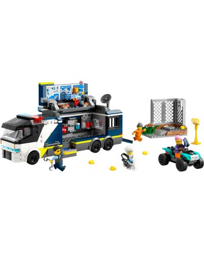 Constructor LEGO City - Autobuz de laborator al poliției (60418) - 2