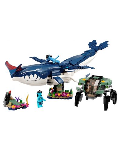 Constructor  LEGO Avatar - Omul-Păianjen și Crabul Submarin (75579) - 2