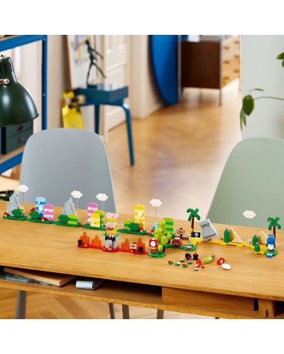 Constructor LEGO Super Mario - Cutie cu instrumente de creație (71418) - 4