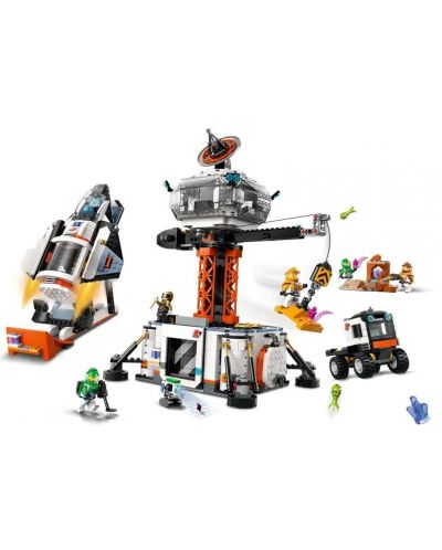 Constructor LEGO City - Baza spațială și locul de rachete (60434) - 2