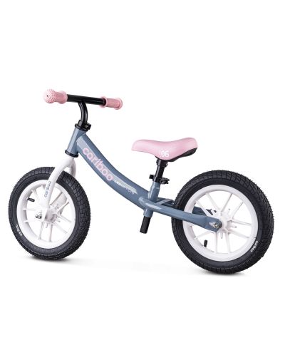Bicicletă de echilibru Cariboo - LEDventure, albastru/roz - 5