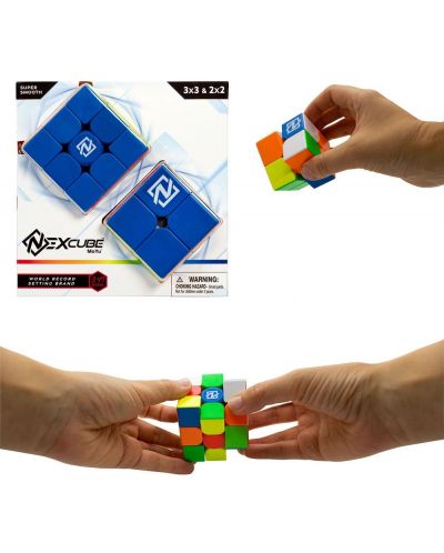 Set de cuburi Goliath - NexCube, 3 x 3 si 2 x 2, Classic - 3