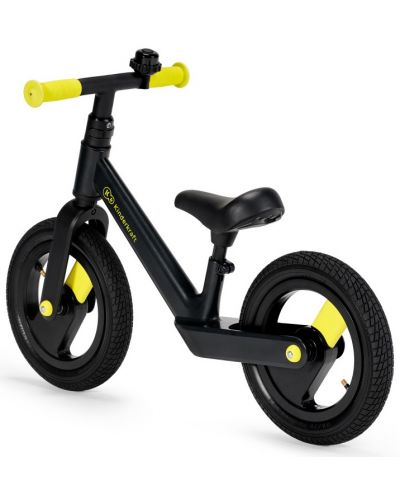 Bicicletă de echilibru KinderKraft - Goswift, neagră - 3