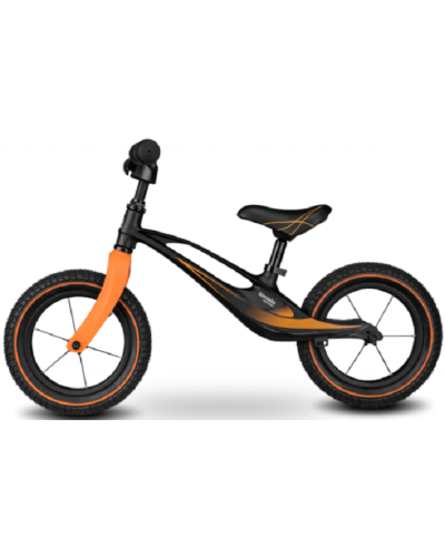 Bicicleta de echilibru Lionelo - Bart Air, negru mat - 1