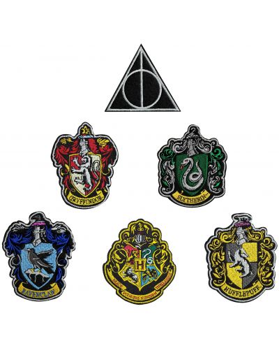 Set petice textile Cinereplicas Movies: Harry Potter - House Crests - 1