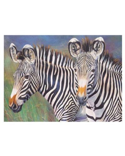 Set de pictură cu vopsele acrilice Royal - Zebră, 39 x 30 cm - 1