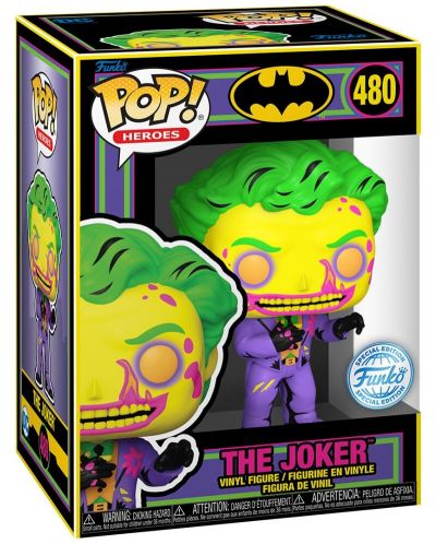 Set Funko POP! Collector's Box DC Comics: Batman - The Joker (Blacklight) (Special Edition) - 4