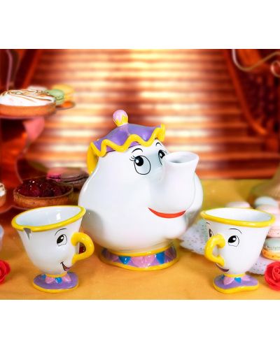 Set de ceai ABYstyle Disney: Beauty & The Beast - Mrs. Potts and Chip - 2