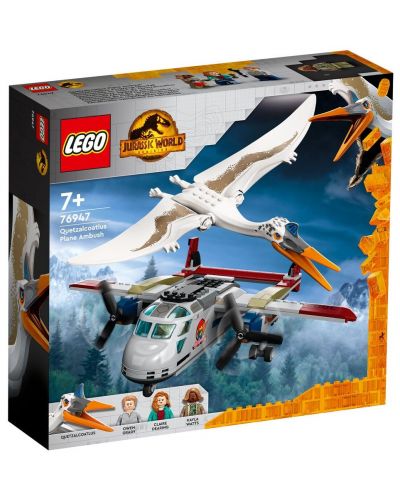 Constructor Lego Jurassic World - Quetzalcoatlus: ambuscada cu avionul (76947) - 1