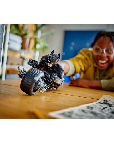 Constructor  LEGO DC Comics Super Heroes -  Figurină de construcție Batman și motocicleta (76273)  - 7
