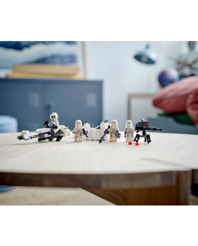 Constructor Lego Star Wars - Snowtrooper, pachet de lupta (75320) - 8