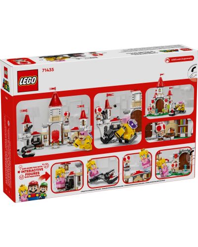 Constructor LEGO Super Mario - Bătălia cu Roy la castelul prințesei Piersica (71435) - 2