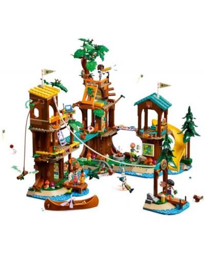 Constructor LEGO Friends - Casa din copac din tabăra de aventuri (42631) - 5