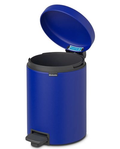 Coș de gunoi Brabantia - NewIcon, 5 l, Mineral Powerful Blue	 - 6