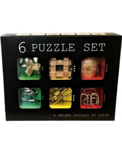 Set de 6 puzzle-uri logice - 1