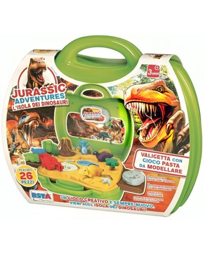 Set cu model RS Toys - Jurassic Adventures, 26 piese - 2