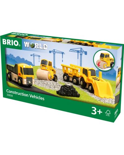 Set de constructie  Brio - Construction vehicles - 1