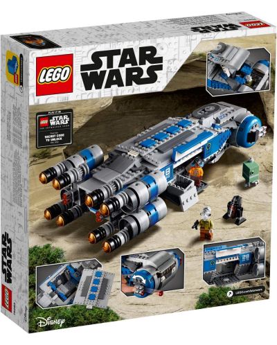 Set de construit Lego Star Wars - Resistance I-TS Transport (75293) - 2