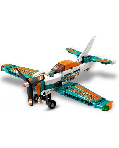 Set de construit Lego Technic - Avion pentru intreceri (42117) - 2