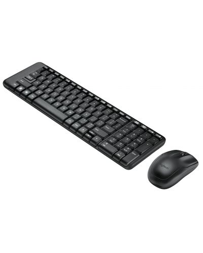 Set mouse si tastatura Logitech - MK220, wireless, negru - 2