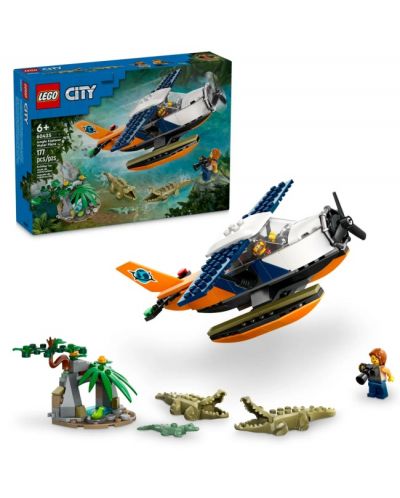 Constructor  LEGO City - Hidroavionul unui explorator al junglei (60425) - 7