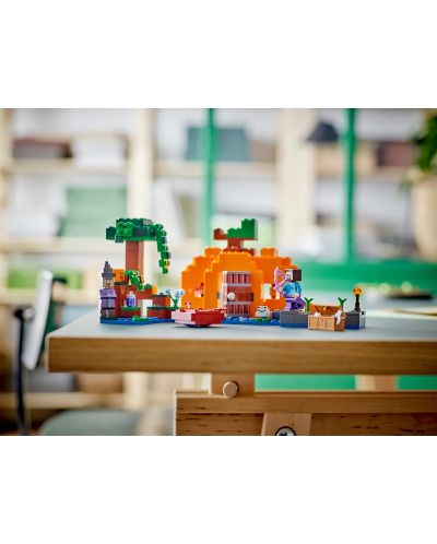 Constructor LEGO Minecraft - Ferma de dovleci (21248) - 6
