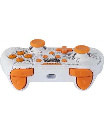 Controler Konix pentru Nintendo Switch/PC, cu fir, Naruto, alb - 3