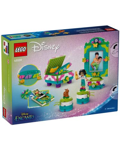 Constructor LEGO Disney - Rama foto și cutia de bijuterii Mirabel (43239) - 9