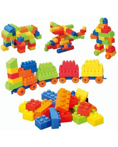Constructor Raya Toys - Set în cutie, Mașină, 29 piese - 2