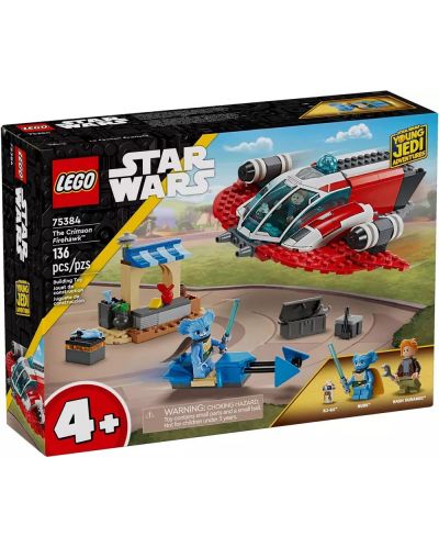 Constructor LEGO Star Wars - Ulimul de foc Crimson (75384) - 1