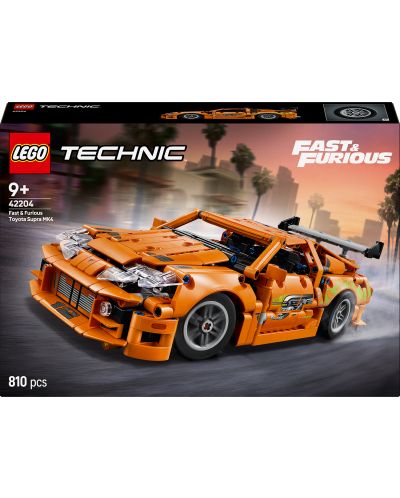 Constructor LEGO Technic - Furios şi iute, Toyota Supra MK4 (42204
