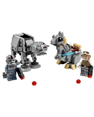 Set de construit Lego Star Wars - AT-AT vs Tauntaun Microfighters (75298) - 3