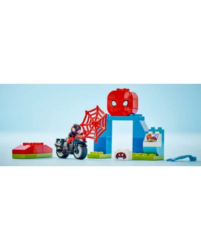 Constructor  LEGO Duplo - Aventura pe motocicletă a lui Spaidi(10424) - 5