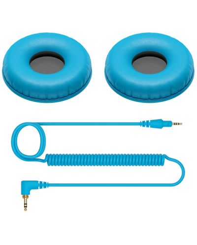 Set de accesorii pentru căști Pioneer DJ - HC-CP08-L, albastru - 1
