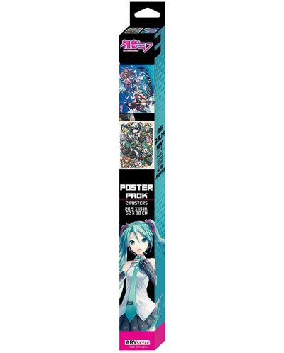 GB eye Animation Hatsune Miku - Seria 2 mini poster set - 4