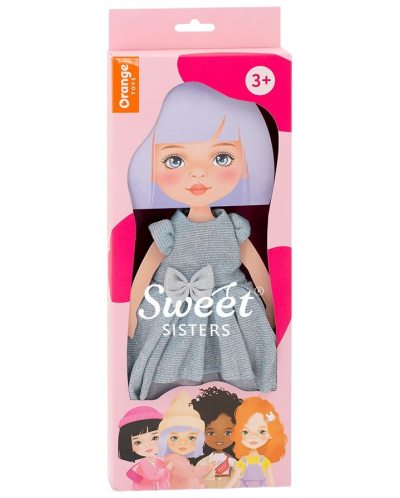 Orange Toys Sweet Sisters Sweet Sisters Set de îmbrăcăminte pentru păpuși - Rochie albastru deschis - 1